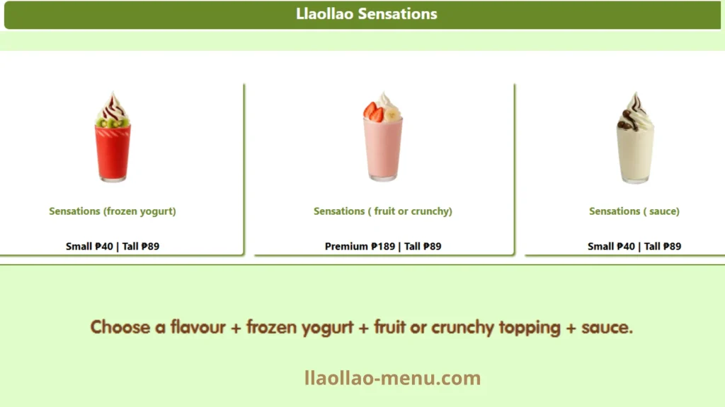 Llaollao Sensations