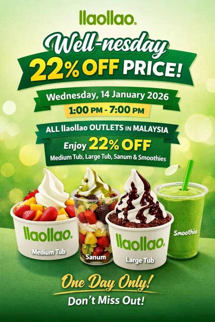 Llaollao Wednesday Promo