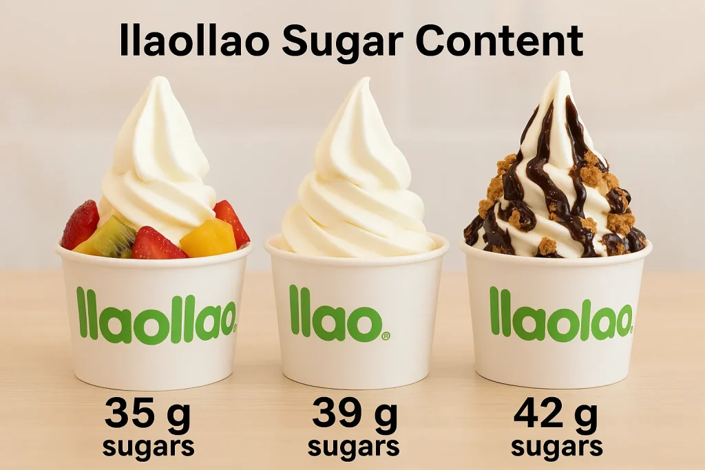 llaollao Sugar Content