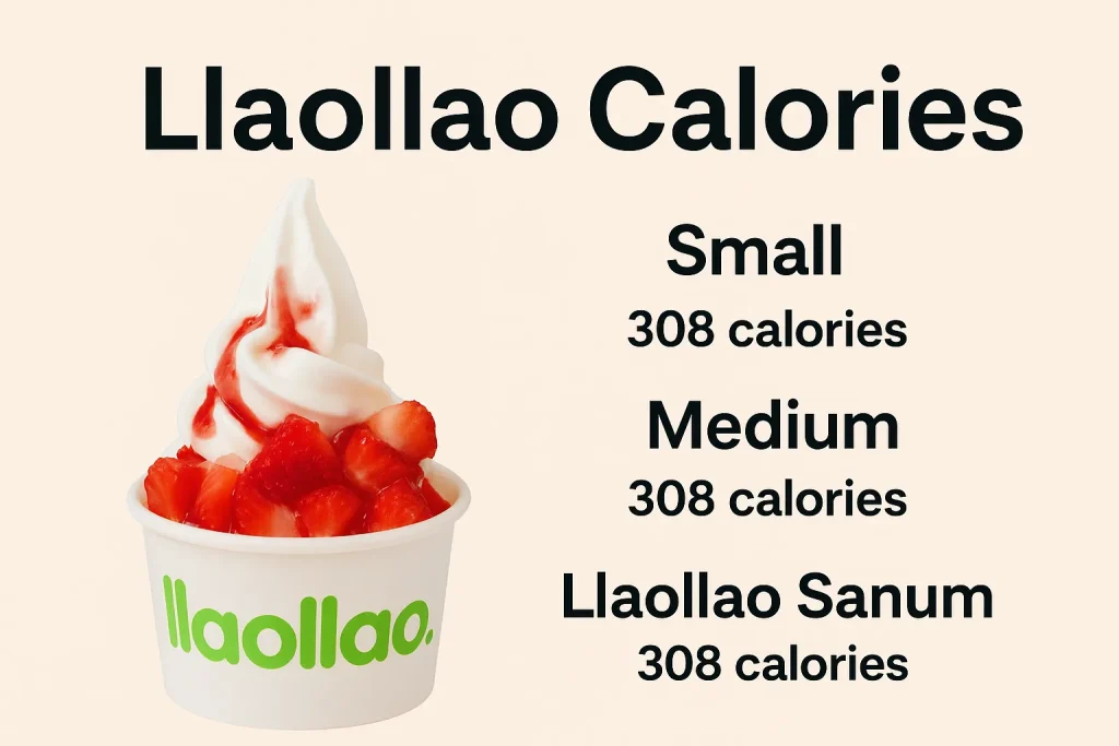 llaollao calories guide