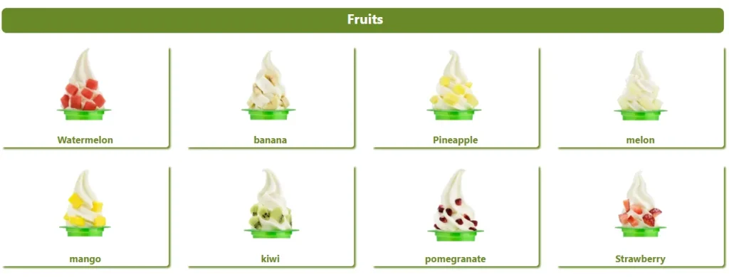 Fruit Toppings