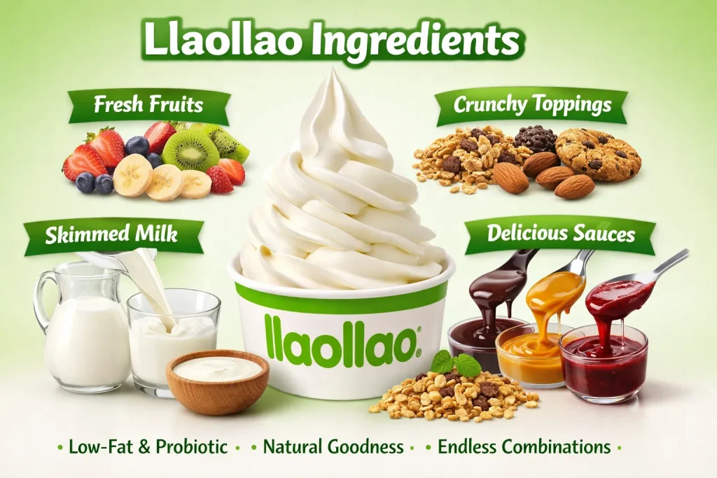 Llao Llao Ingredients