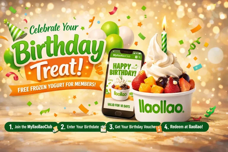 Llaollao Birthday Promo