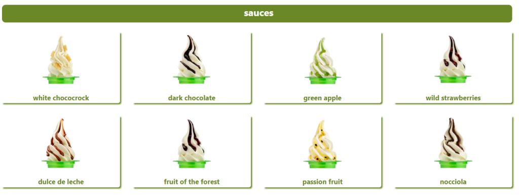 Sauce Toppings
