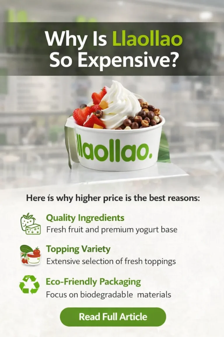 Why Is llaollao So costs