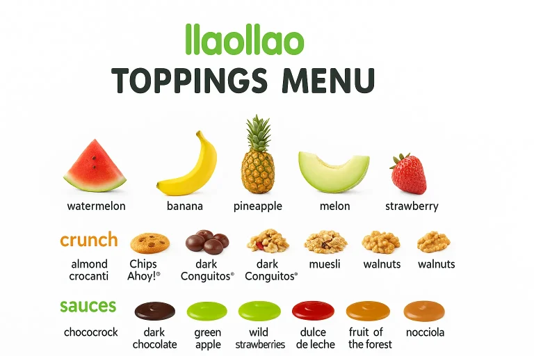 llaollao toppings